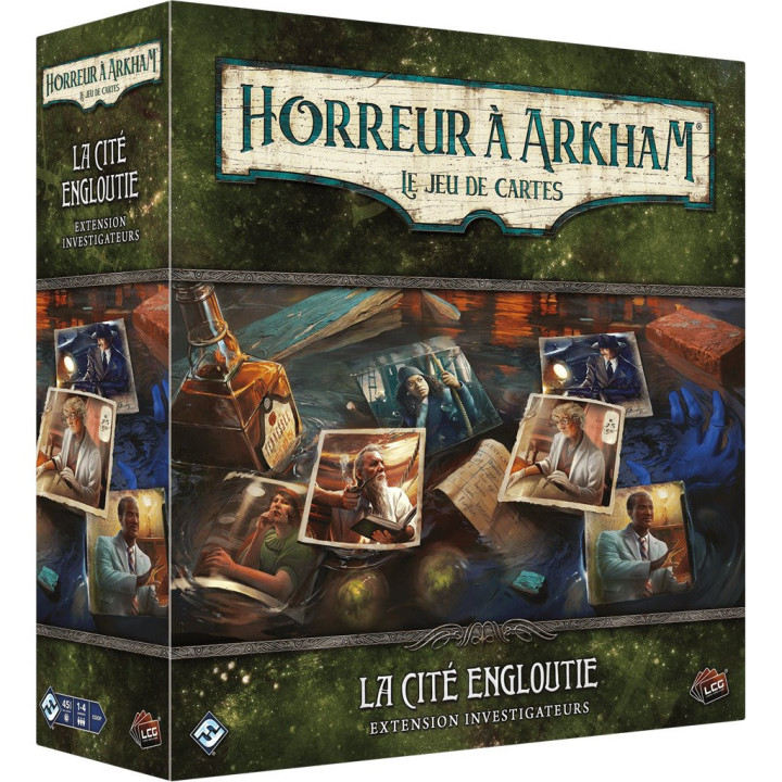 Horreur à Arkham : Le Jeu de Cartes - La Cité Engloutie (Investigateurs) - KARTENSPIELE