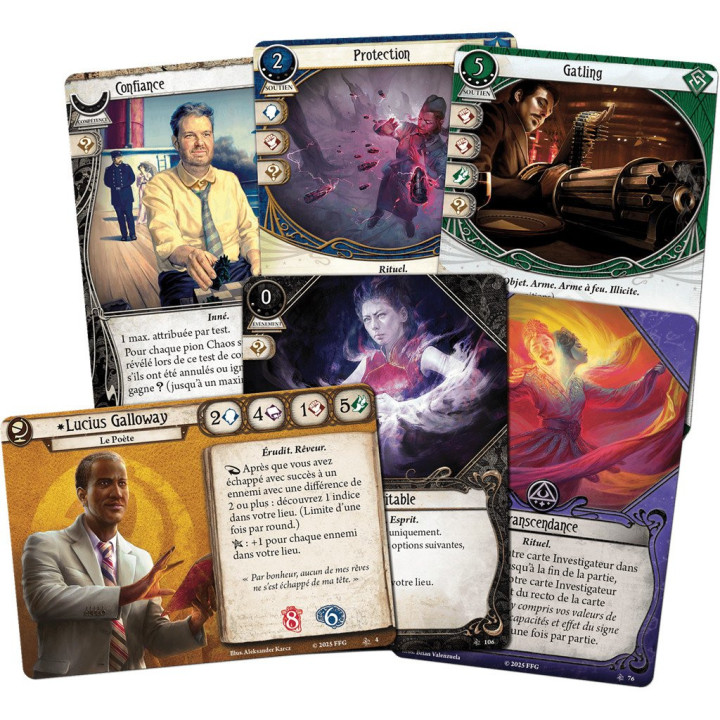 Horreur à Arkham : Le Jeu de Cartes - La Cité Engloutie (Investigateurs) - KARTENSPIELE