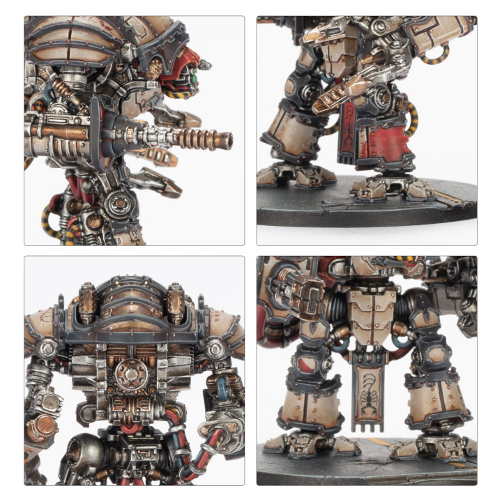 Legions Imperialis: Mechanicum Questoris Knights Magaera e Styrix - LEGIONI IMPERIALI