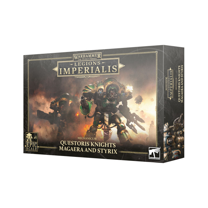 Legions Imperialis: Mechanicum Questoris Knights Magaera und Styrix - IMPERIALISTISCHE LEGIONEN