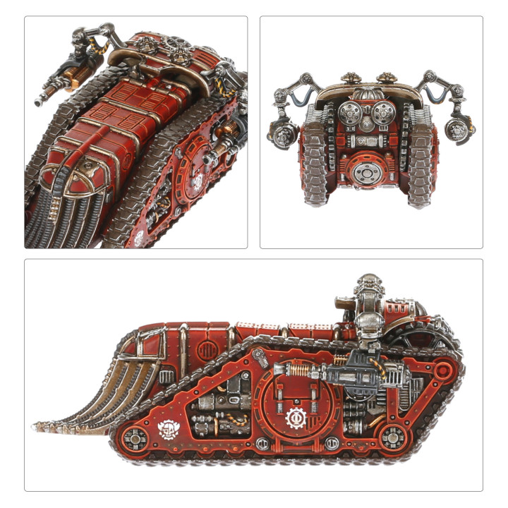 Legions Imperialis: Mechanicum Karacnos Assault Tank Squadron - LEGIONI IMPERIALI