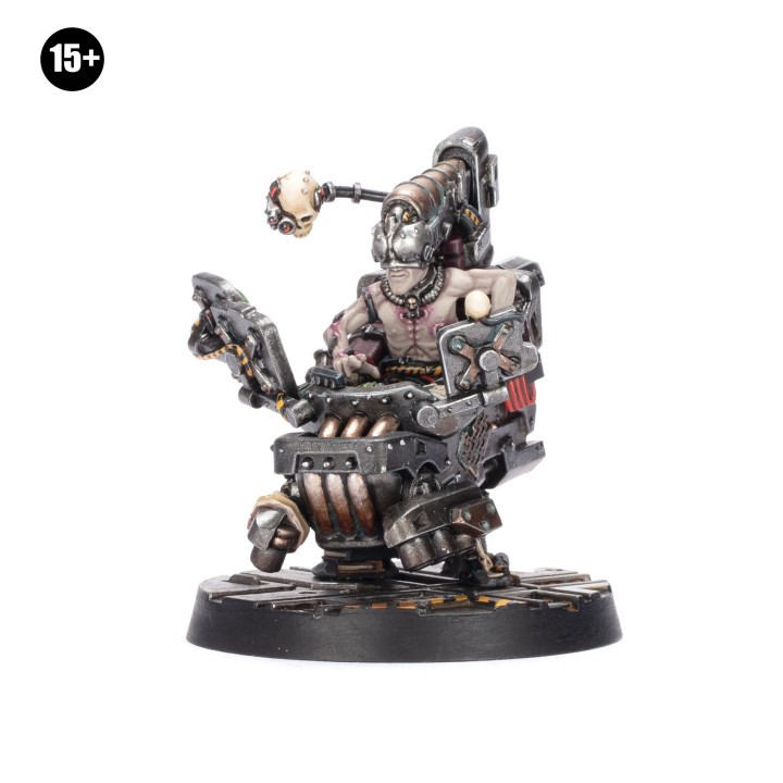 Silberlant Sevos, the Infotek - NECROMUNDA