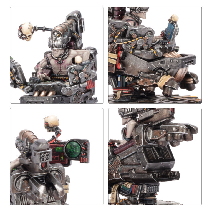 Silberlant Sevos, the Infotek - NECROMUNDA