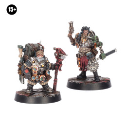 NECROMUNDA - Abyssal Ferryman Hagthor Jarlun and Aster Felsturn