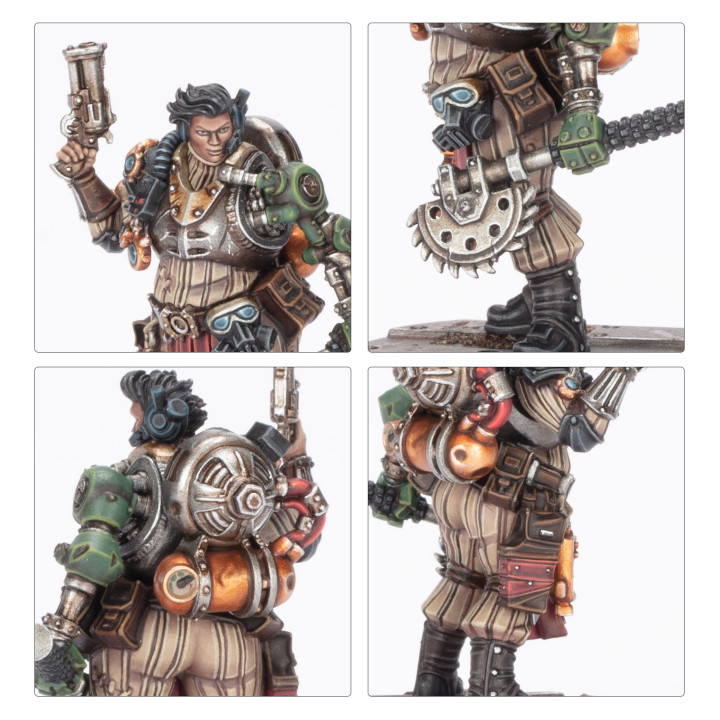 Abyssal Ferryman Hagthor Jarlun e Aster Felsturn - NECROMUNDA