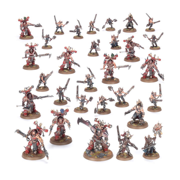 ARMÉES DU CHAOS - Bataillon des World Eaters: Carnameute de Tempête de Sang