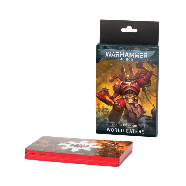 ARMÉES DU CHAOS : Cartes Techniques: World Eaters