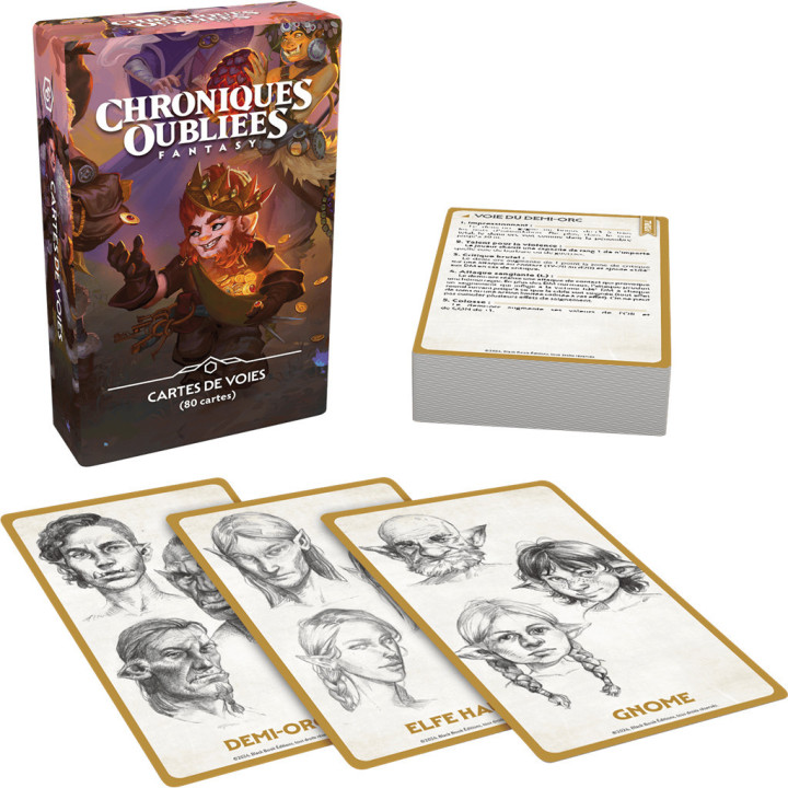MÉDIÉVAL ET FANTASTIQUE - Chroniques Oubliées Fantasy 2e édition - Cartes de Voies