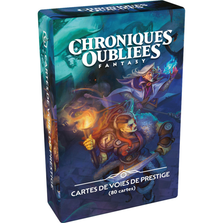 MÉDIÉVAL ET FANTASTIQUE - Chroniques Oubliées Fantasy 2e édition - Cartes de Voies de Prestige