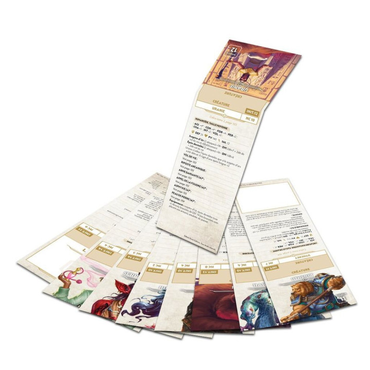 UNIVERS - Chroniques Oubliées Fantasy 2e édition - Mémentos de PNJ + monstres Calice T2