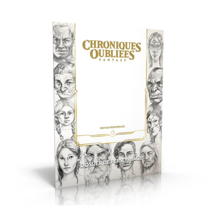 MÉDIÉVAL ET FANTASTIQUE - Chroniques Oubliées Fantasy 2e édition - Dossiers de personnage
