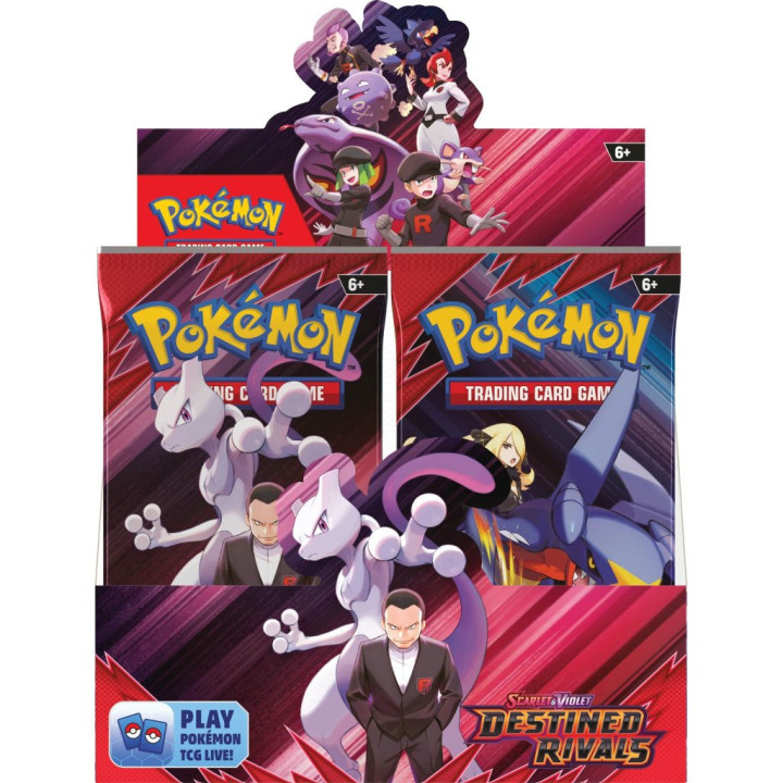 POKÉMON – JEU DE CARTES - Pokémon EV10 : Écarlate et Violet - Rivalités Destinées - Boite de 36 Boosters