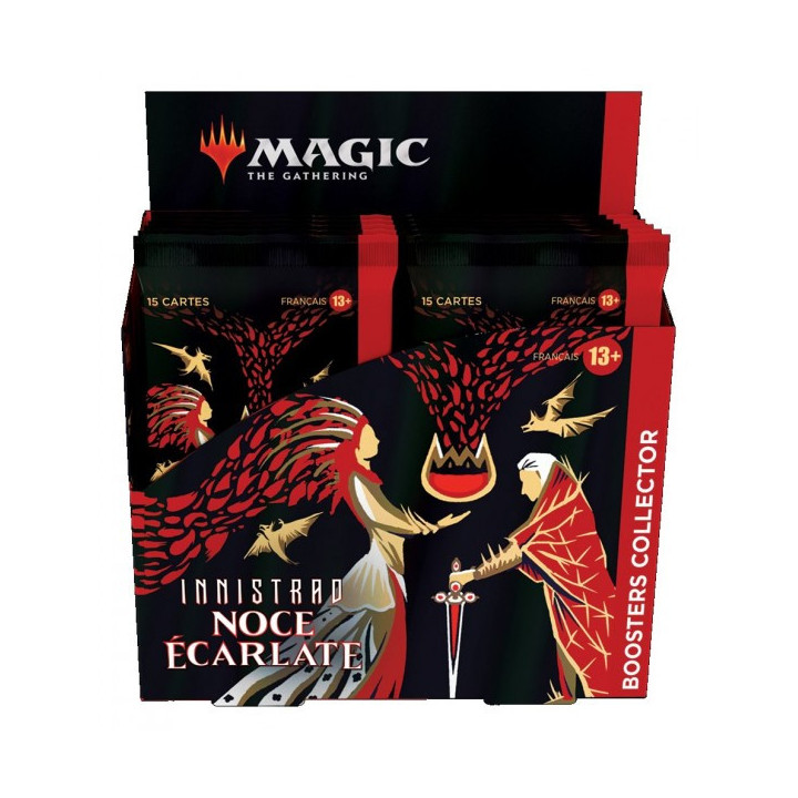 MAGIC : L’ASSEMBLÉE : Innistrad noce écarlate Boîte de Boosters Col...