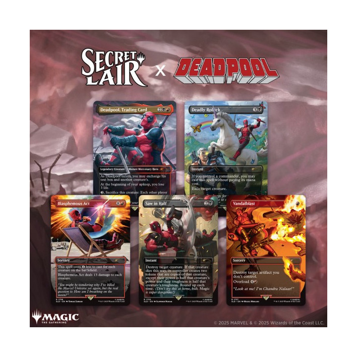 Secret Lair x Marvel's Deadpool - TUTTI I PRODOTTI