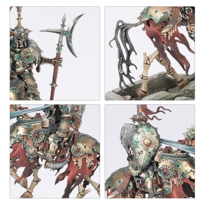 Wight King/Lord on Skeleton Steed - GRAND ALLIANCE DEATH