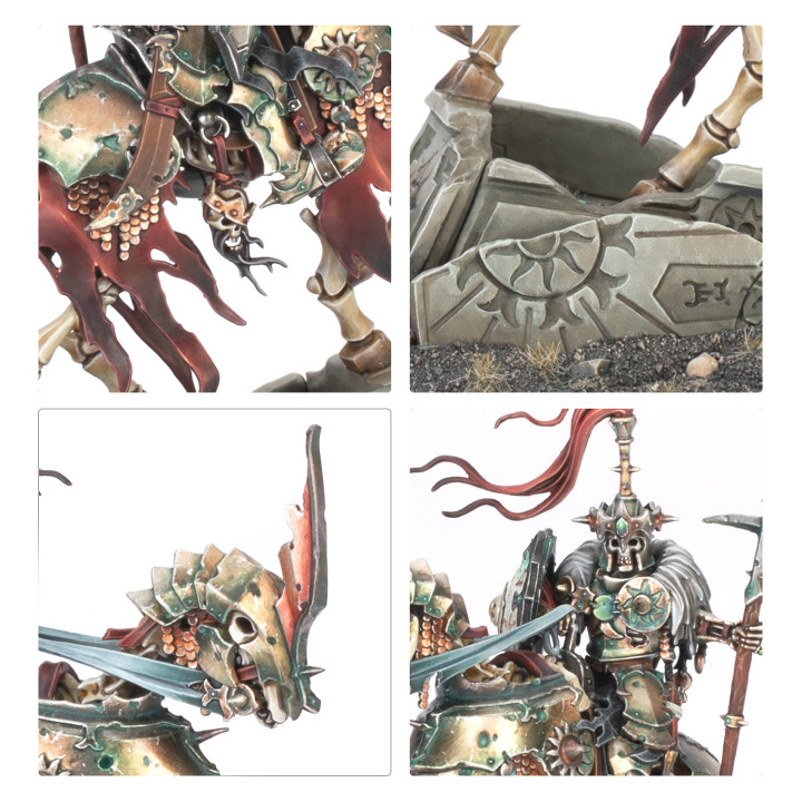 Re Spettro/Lord Spettro su destriero scheletrico - GRAND ALLIANCE DEATH