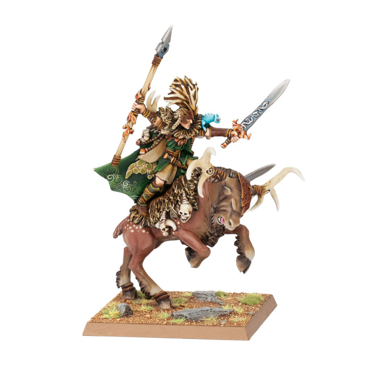 LE VIEUX MONDE - Noble Elfe Sylvain sur Grand Cerf