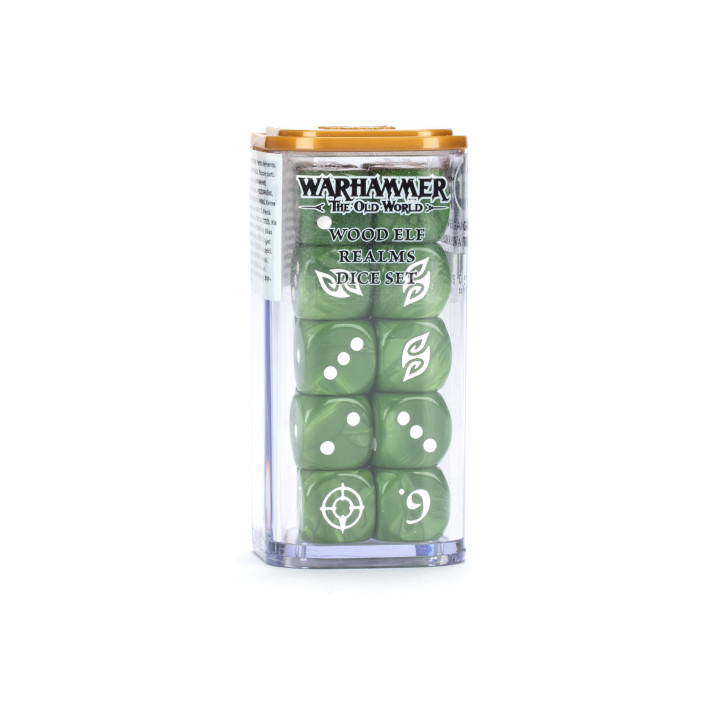 Wood Elf Realms Dice Set - ACCESSORIES