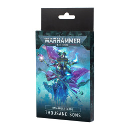 WARHAMMER 40'000 : Datasheet Cards: Thousand Sons