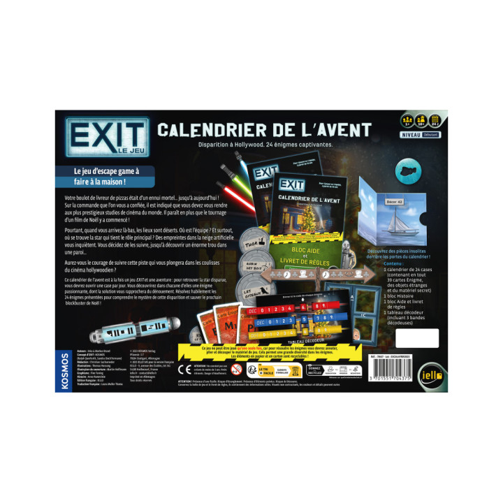 Exit - Adventskalender: Verschwinden in Hollywood - ESCAPE-SPIELE
