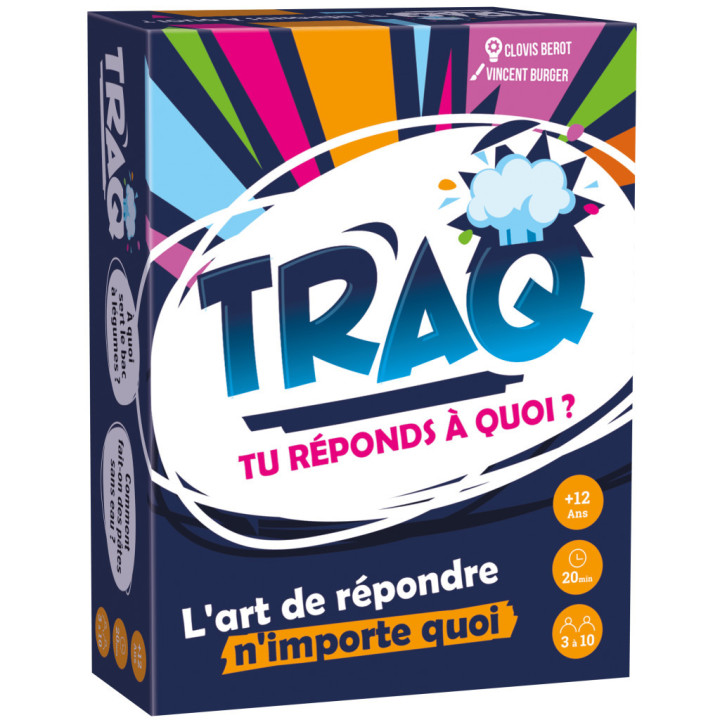 JEUX DE SOCIÉTÉ - TRAQ - Tu réponds à quoi ?