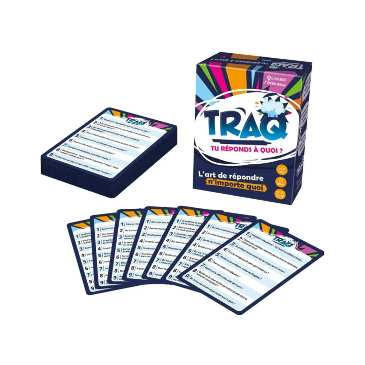 JEUX DE SOCIÉTÉ - TRAQ - Tu réponds à quoi ?