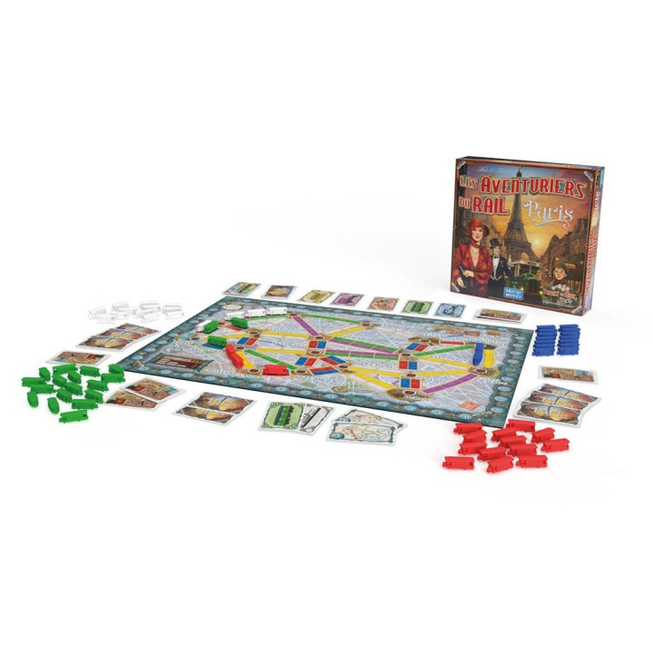 Les Aventuriers du Rail - Paris _ GESELLSCHAFTSSPIELE