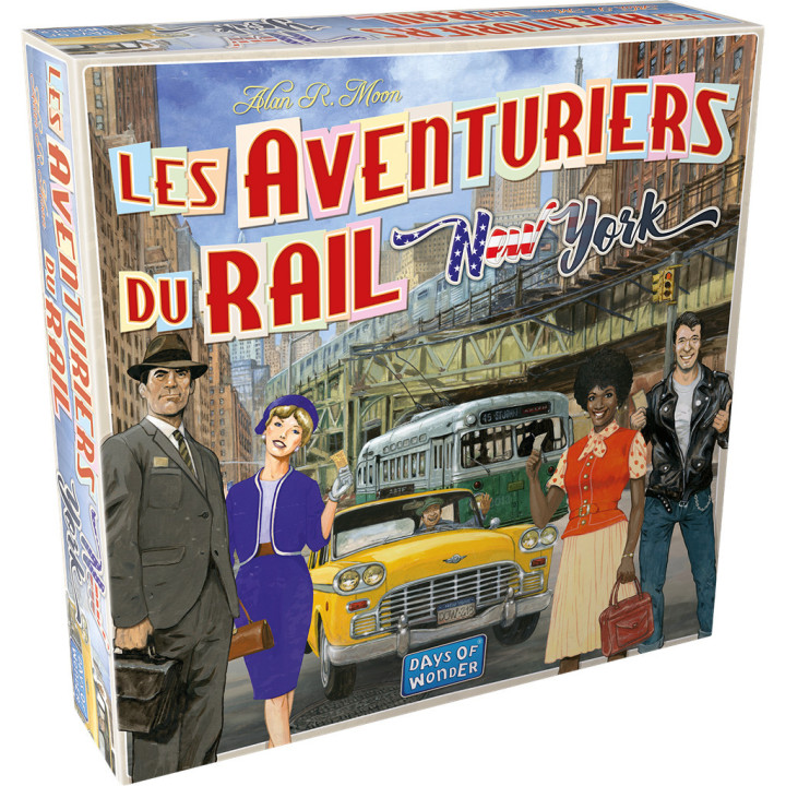 Les Aventuriers du Rail - New York _ GESELLSCHAFTSSPIELE
