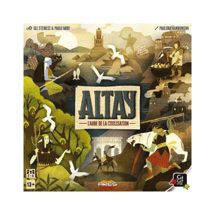 Altay - L'Aube de la Civilisation _ GESELLSCHAFTSSPIELE