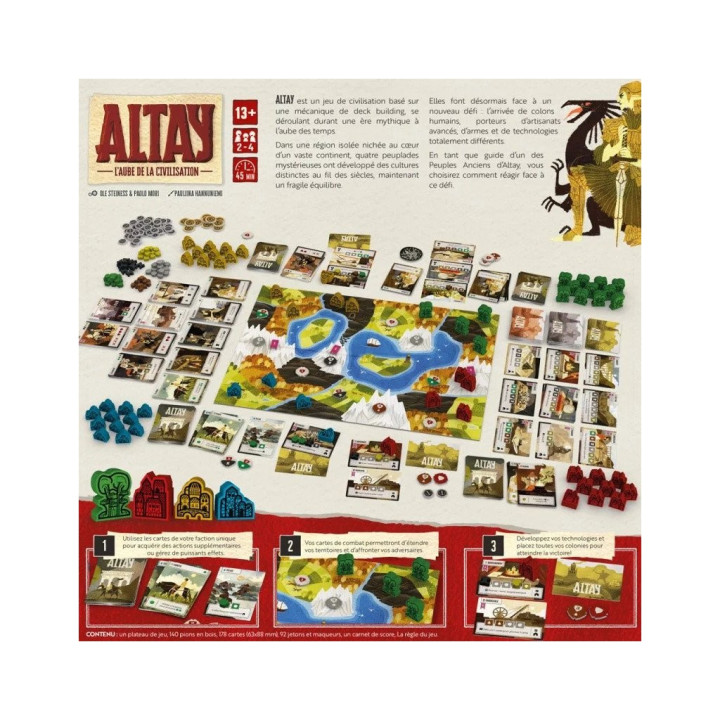 Altay - L'Aube de la Civilisation _ GESELLSCHAFTSSPIELE