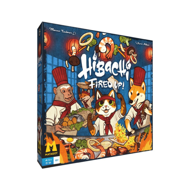 Hibachi : Fired Up ! _ GESELLSCHAFTSSPIELE